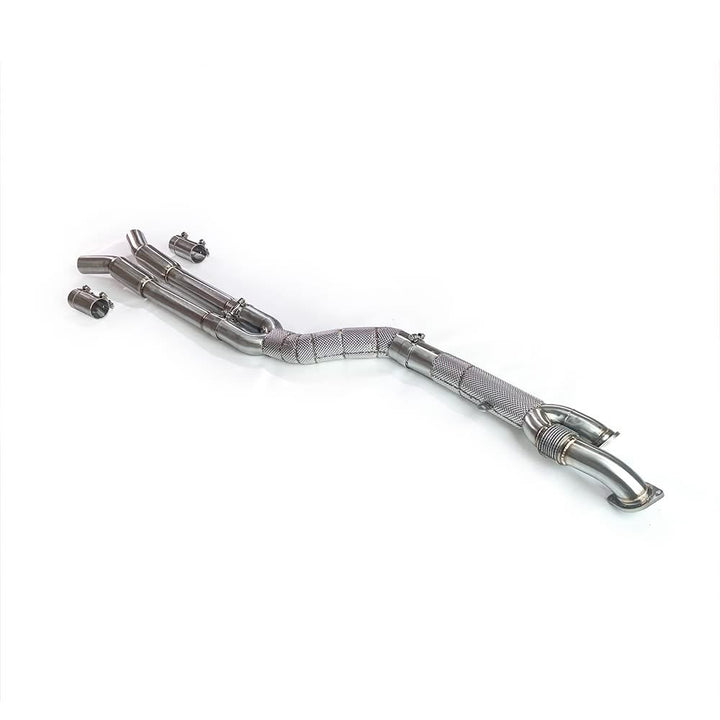 BMW M2|M3|M4 G80|G81|G82|G83|G87 Equal Length X pipe /Single Midpipe