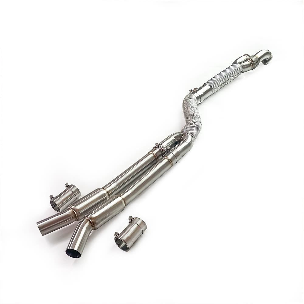 BMW M2|M3|M4 G80|G81|G82|G83|G87 Equal Length X pipe /Single Midpipe