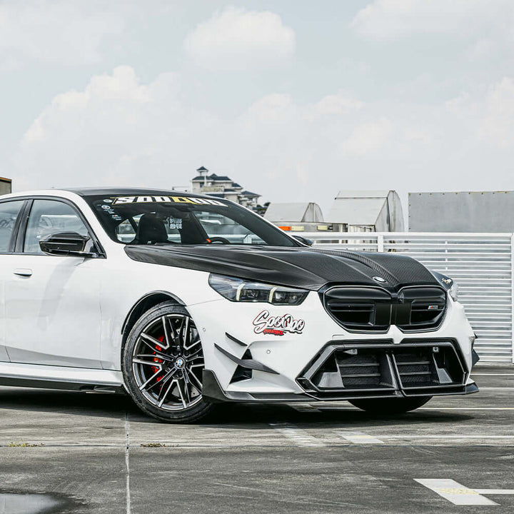 TOWMA. - SOOQOO BMW M5 G90 G99 Prepreg Carbon Fiber Vented Hood