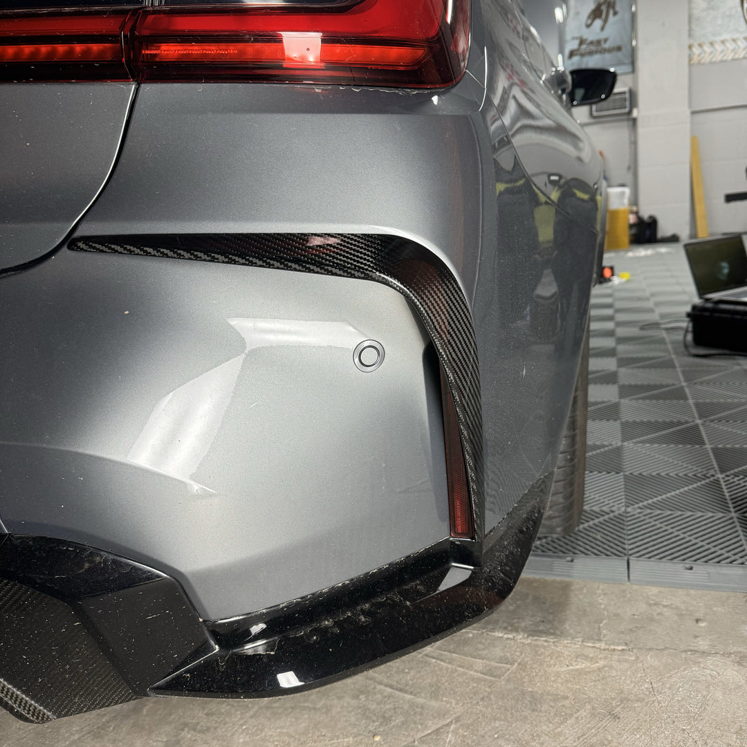 BMW M3/M4 G80/G82 Carbon Rear Bumper Trims