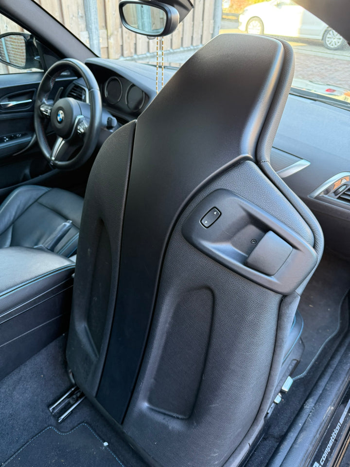 BMW M2/M3/M4 F80/F81/F82/F83/F87 Sitzlehnenbezug aus Kohlefaser