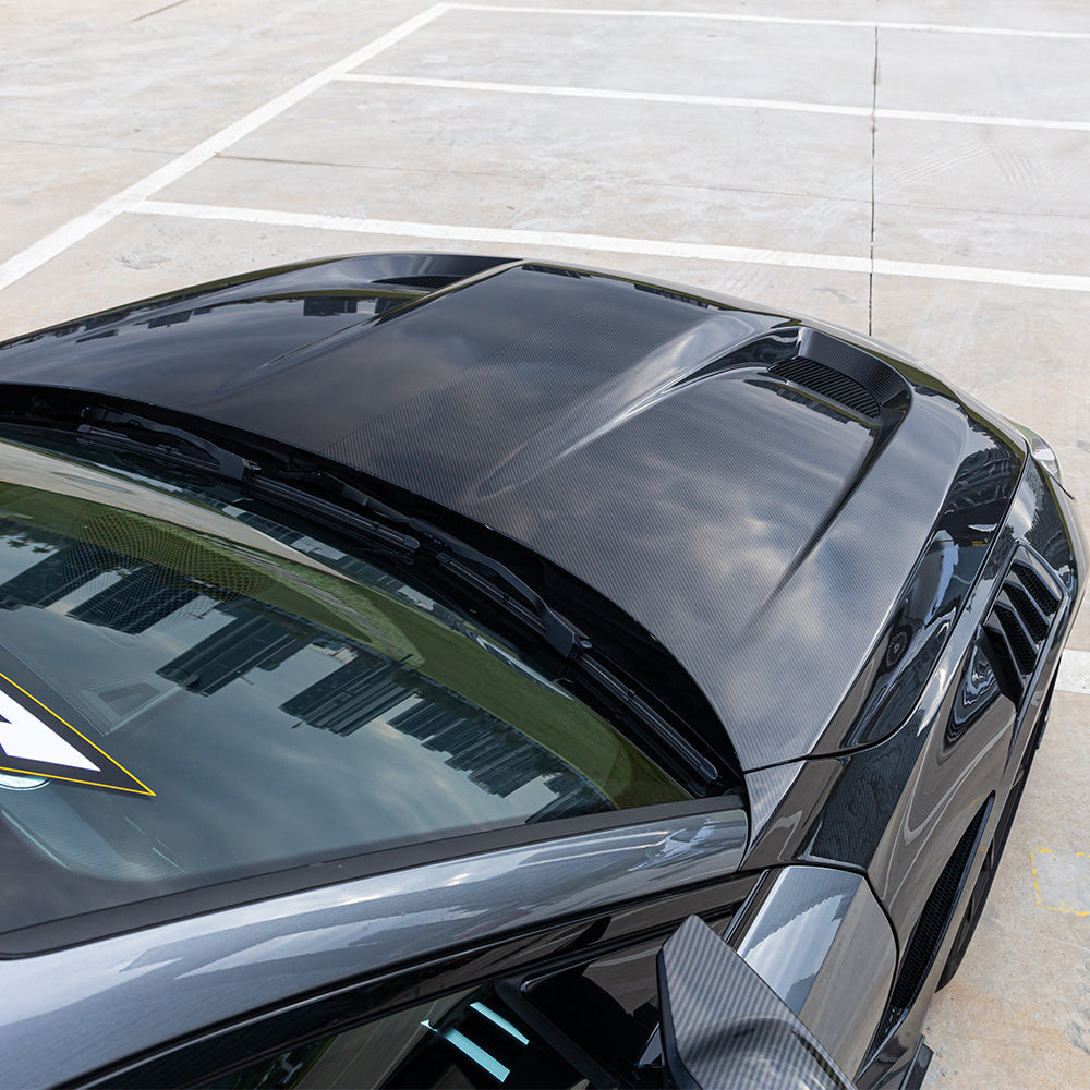 TOWMA. - SooQoo BMW M2 G87 Prepreg Carbon Fiber Vented Hood