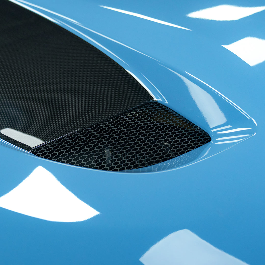 TOWMA. - SooQoo BMW M2 G87 V2 Vented Hood White Primer Finish