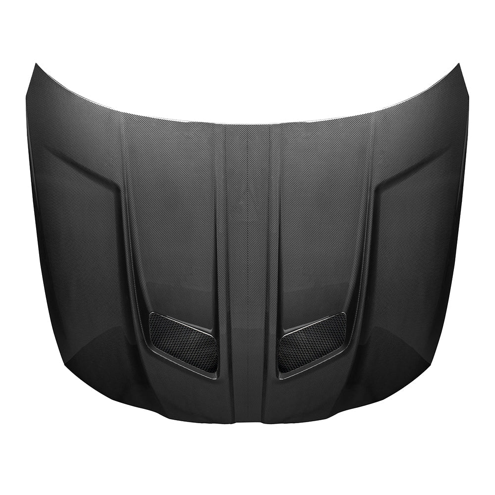 SooQoo BMW M3 G80 M4 G82 prepreg carbon vented hood