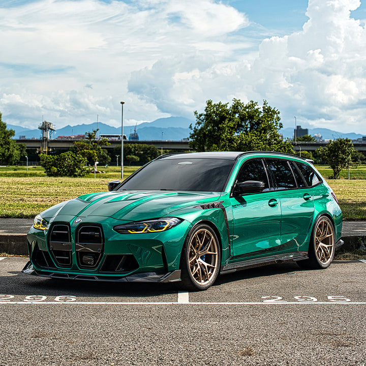 BMW M4 G82 vented hood V3 gemonteerd