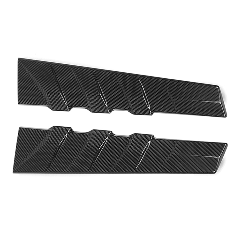 SooQoo carbon rear window fins BMW M3 G81 Touring