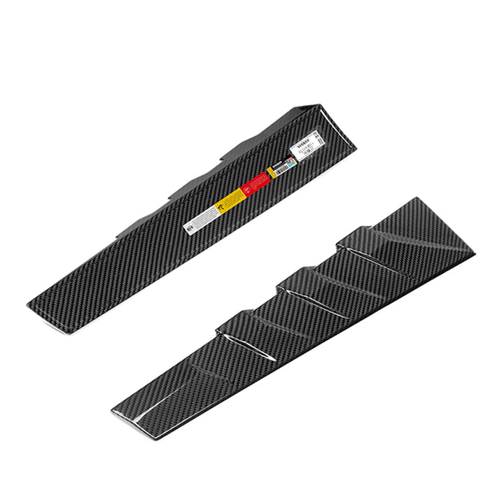 BMW M3 G81 carbon achterruit fins gemonteerd