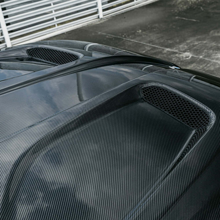 TOWMA. - SOOQOO BMW M5 G90 G99 Prepreg Carbon Fiber Vented Hood