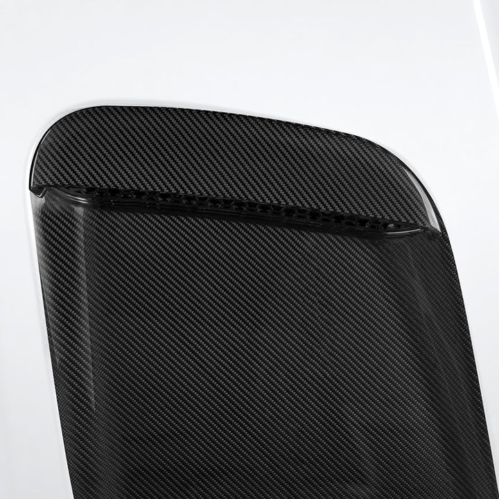 TOWMA. - SooQoo BMW 5 Serie G60 G61 / M5 G90 G99 V2 Prepreg Carbon Fiber Vented Hood Primer