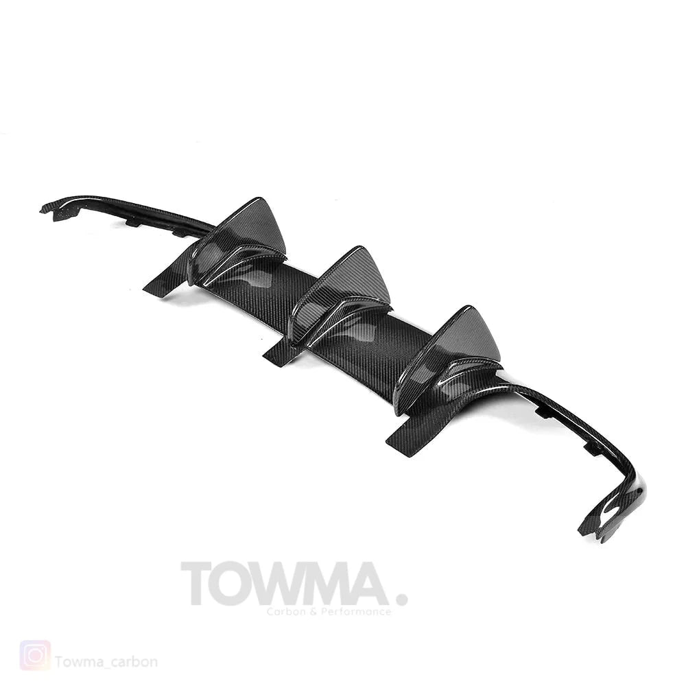 Mercedes-Benz C63 AMG W204 Carbon diffuser - #towmaperformanceparts#