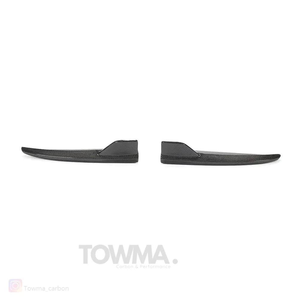 Mercedes-Benz C63 AMG W205 Carbon achterbumper splitter - #towmaperformanceparts#