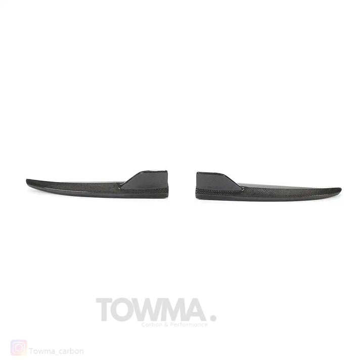 Mercedes-Benz C63 AMG W205 Carbon achterbumper splitter - #towmaperformanceparts#