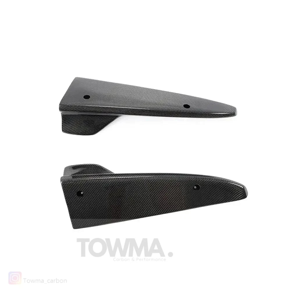 Mercedes-Benz C63 AMG W205 Carbon achterbumper splitter - #towmaperformanceparts#