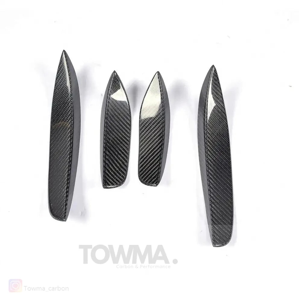 Mercedes-Benz C63 AMG W205 Carbon canard - #towmaperformanceparts#