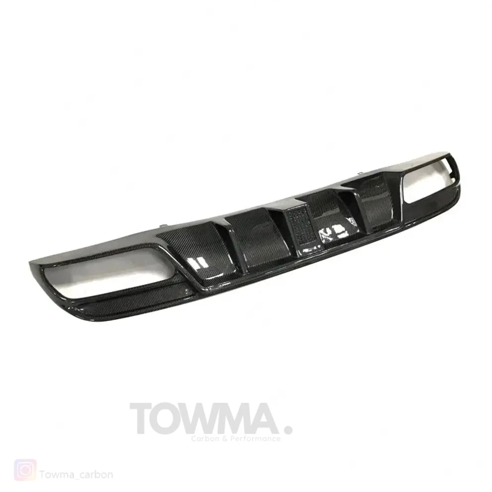 Mercedes-Benz C63 AMG W205 Carbon diffuser - #towmaperformanceparts#