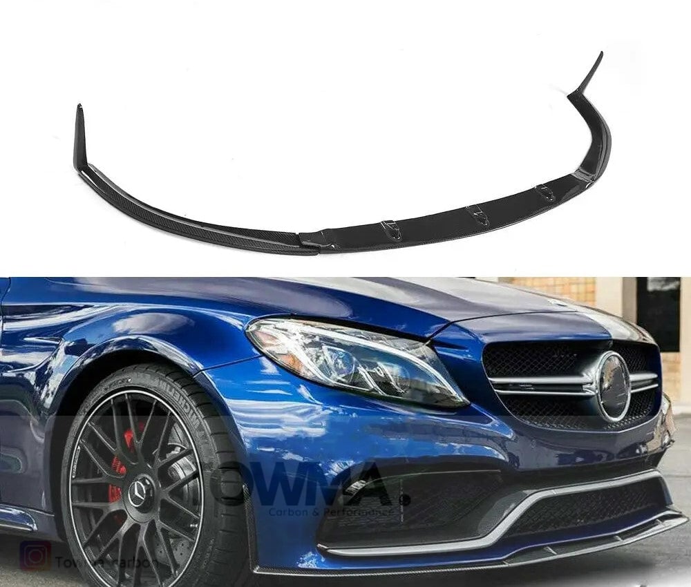 Mercedes-Benz C63 AMG W205 Carbon voorlip - #towmaperformanceparts#