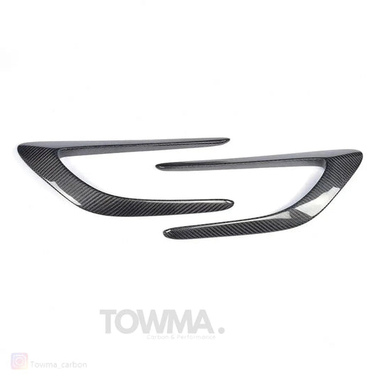 Mercedes-Benz C63 AMG W205 Carbon zijscherm trims - #towmaperformanceparts#