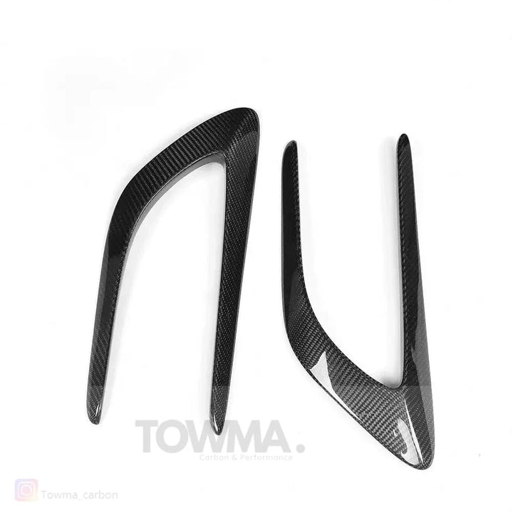 Mercedes-Benz C63 AMG W205 Carbon zijscherm trims - #towmaperformanceparts#