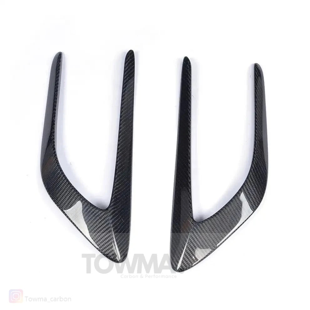 Mercedes-Benz C63 AMG W205 Carbon zijscherm trims - #towmaperformanceparts#