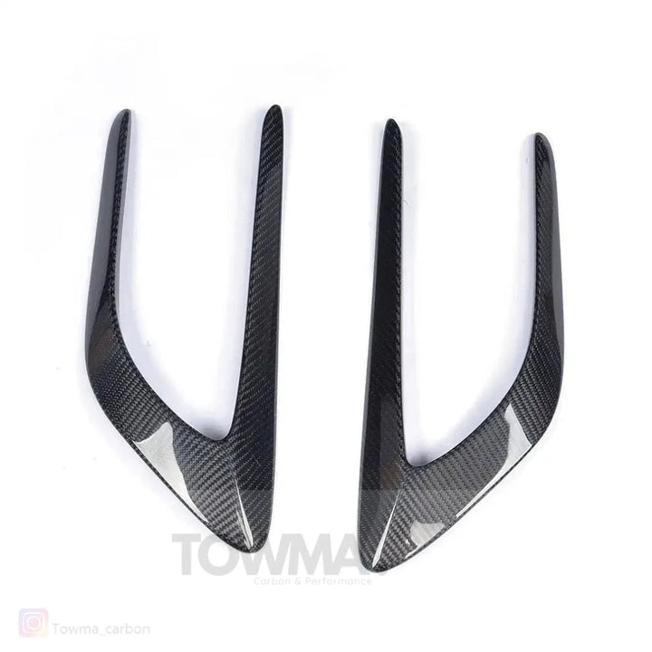Mercedes-Benz C63 AMG W205 Carbon zijscherm trims - #towmaperformanceparts#