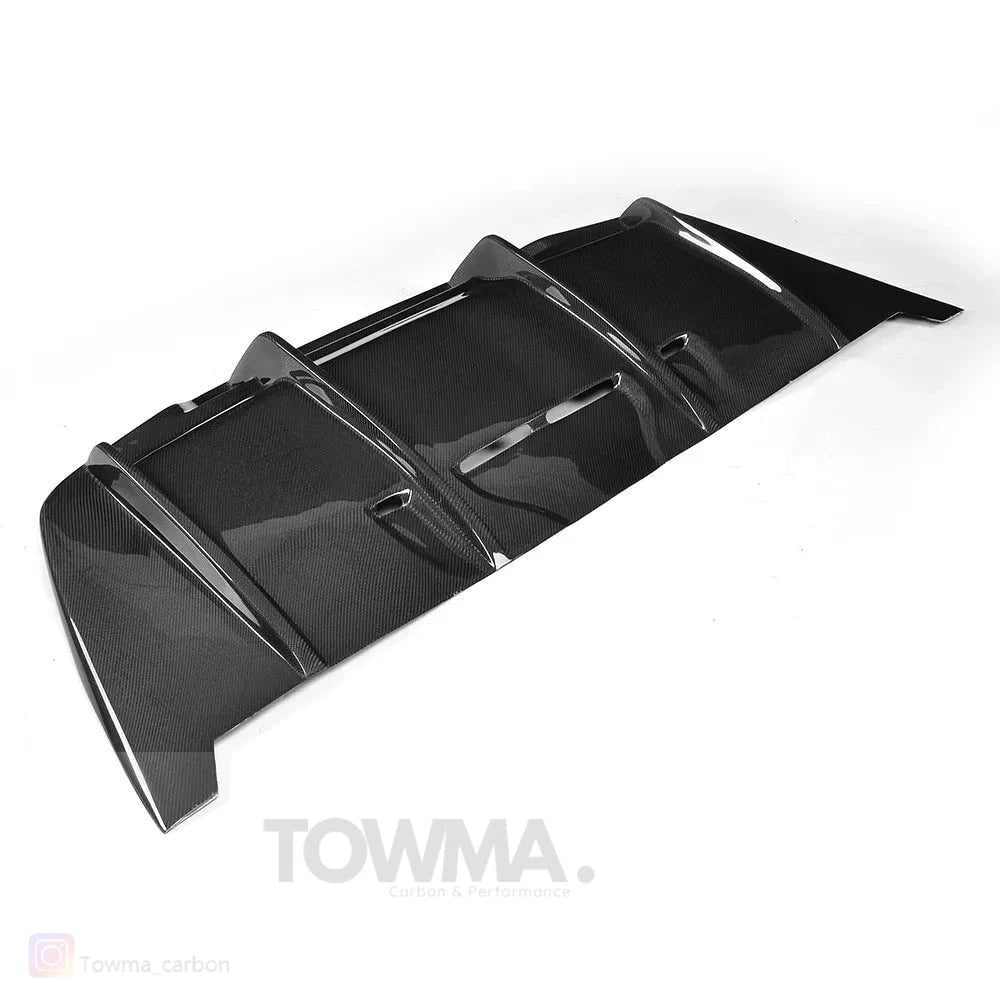 Mercedes-Benz C63 AMG W205 Coupe Carbon diffuser - #towmaperformanceparts#
