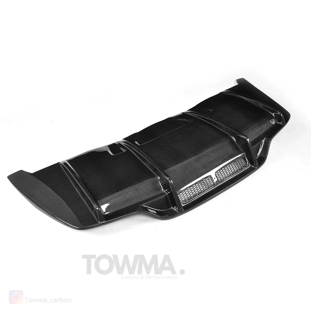 Mercedes-Benz C63 AMG W205 Coupe Carbon diffuser - #towmaperformanceparts#