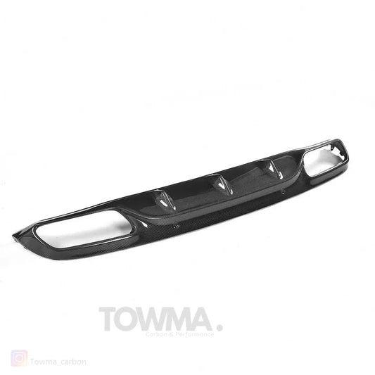 Mercedes-Benz C63 AMG W205 Coupe Carbon diffuser - #towmaperformanceparts#