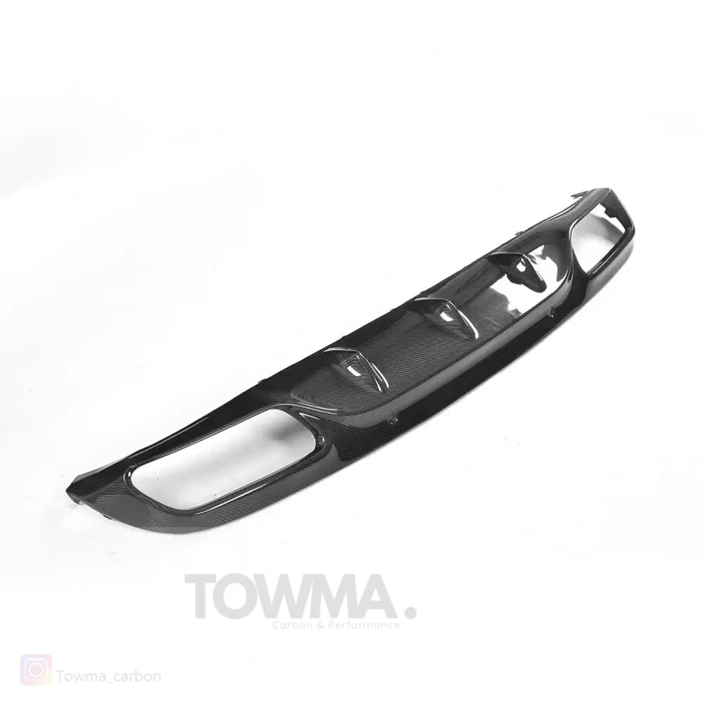 Mercedes-Benz C63 AMG W205 Coupe Carbon diffuser - #towmaperformanceparts#