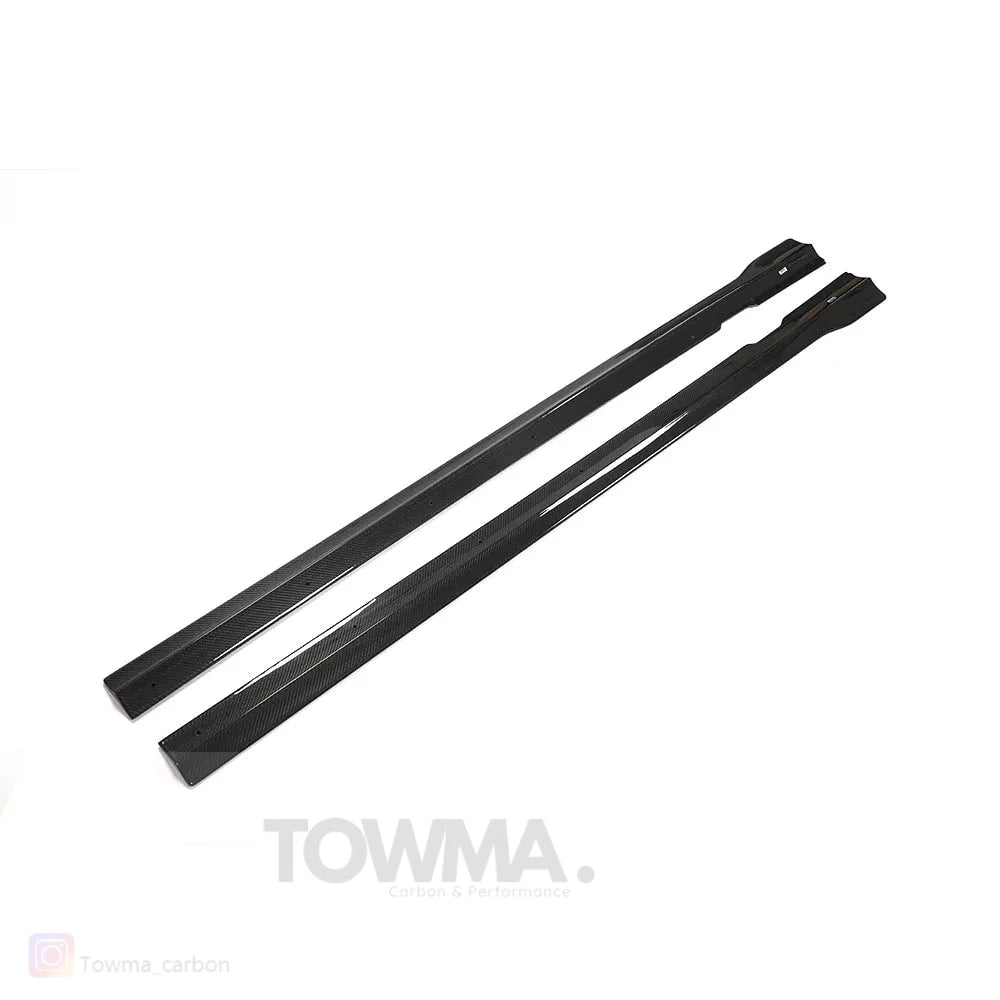 Mercedes-Benz E63 AMG Carbon side skirt - #towmaperformanceparts#