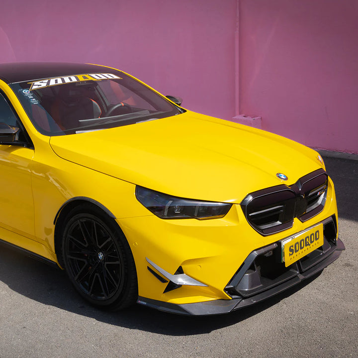 TOWMA. - SOOQOO BMW M5 G90/G99 Type-A Prepreg Carbon Fiber Front Lip
