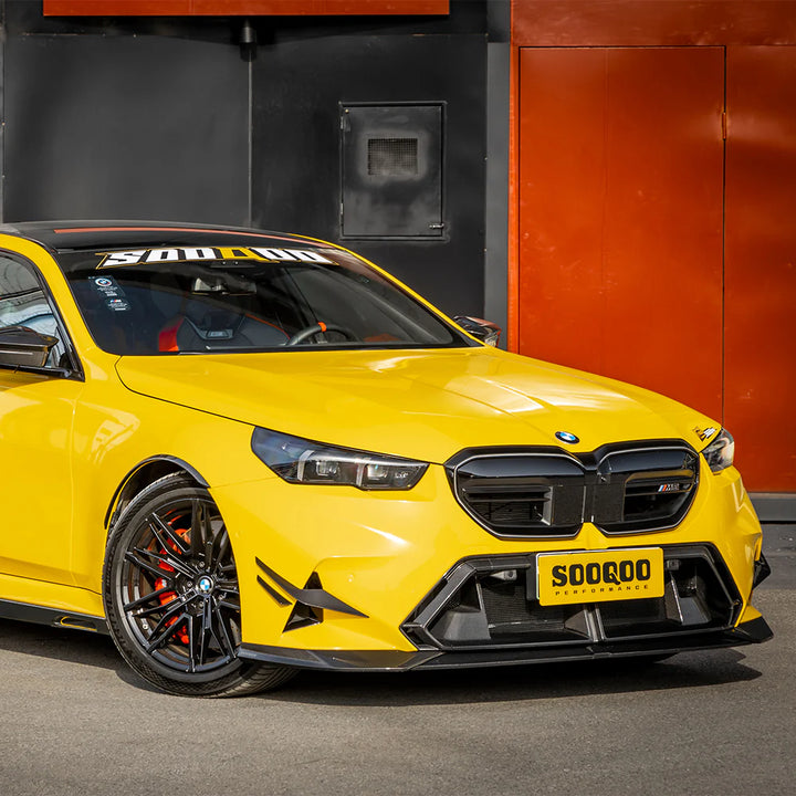 TOWMA. - SOOQOO BMW M5 G90/G99 Type-A Prepreg Carbon Fiber Front Lip