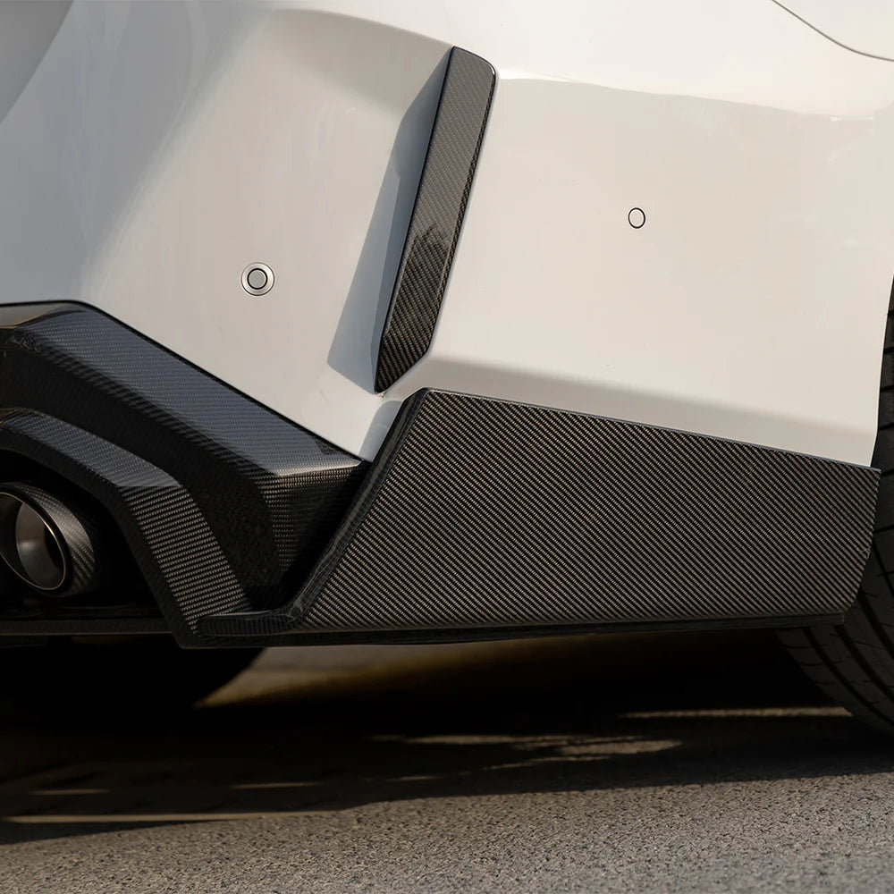 TOWMA. - SOOQOO BMW M5 G90 G99 Type-B Prepreg Carbon Fiber Rear Diffuser
