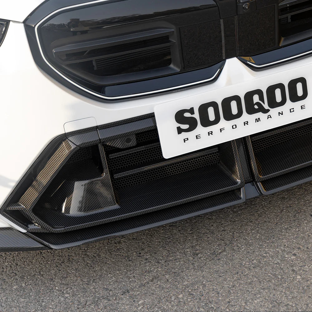 TOWMA. - SOOQOO BMW M5 G90 G99 Type-B Prepreg Carbon Fiber Front Lip