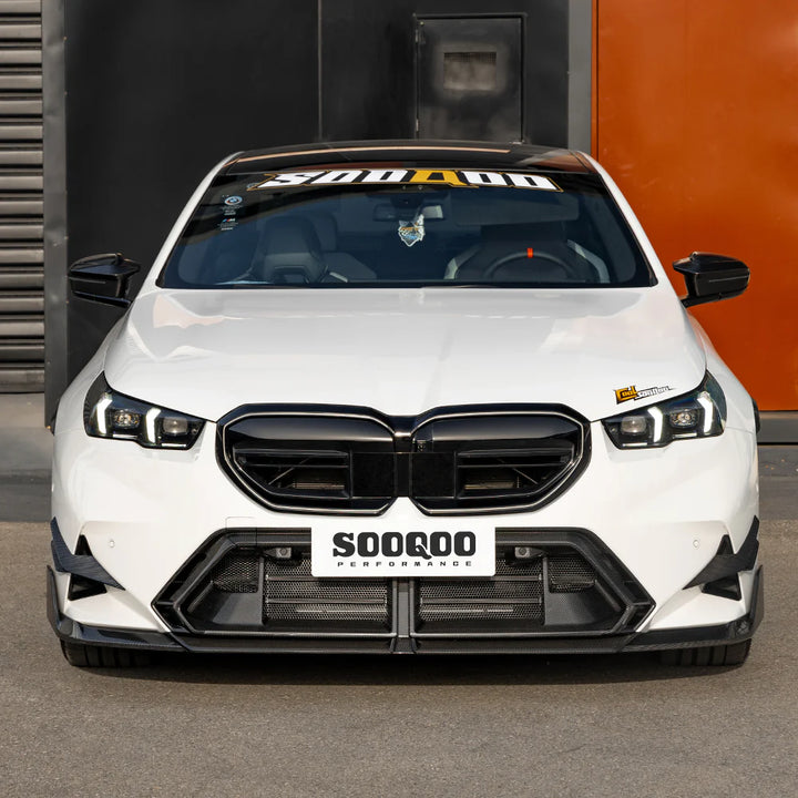 TOWMA. - SOOQOO BMW M5 G90 G99 Type-B Prepreg Carbon Fiber Front Lip