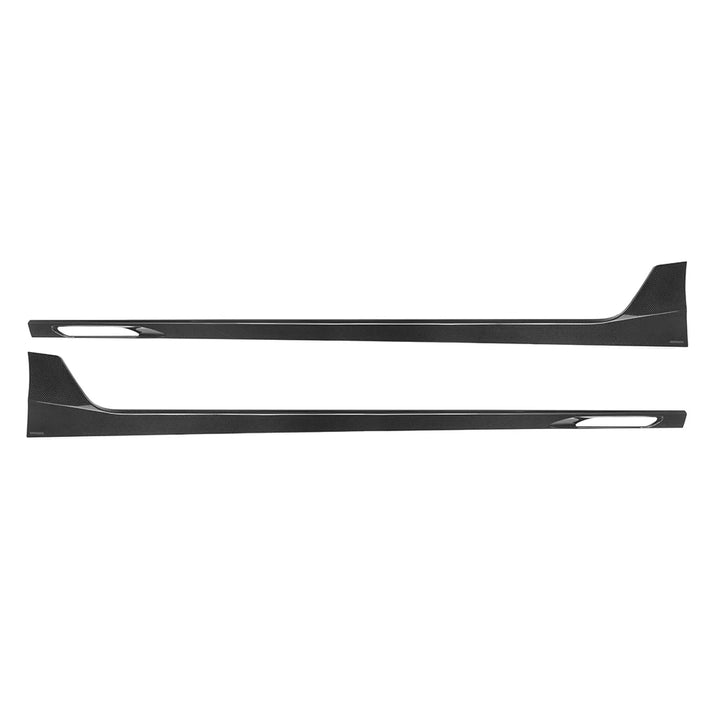 TOWMA. - SOOQOO BMW M5 G90 G99 Type-B Prepreg Carbon Fiber Side Skirt