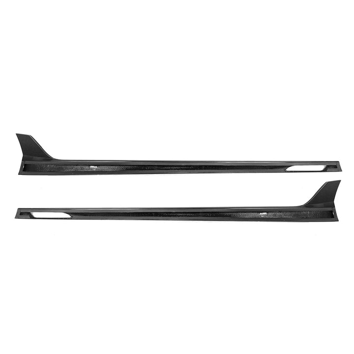 TOWMA. - SOOQOO BMW M5 G90 G99 Type-B Prepreg Carbon Fiber Side Skirt