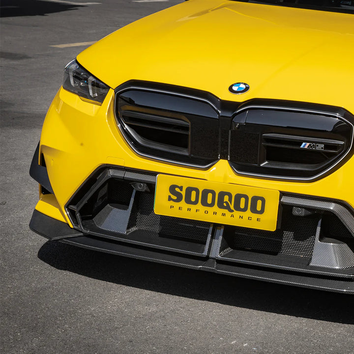 TOWMA. - SOOQOO BMW M5 G90/G99 Type-A Prepreg Carbon Fiber Front Lip