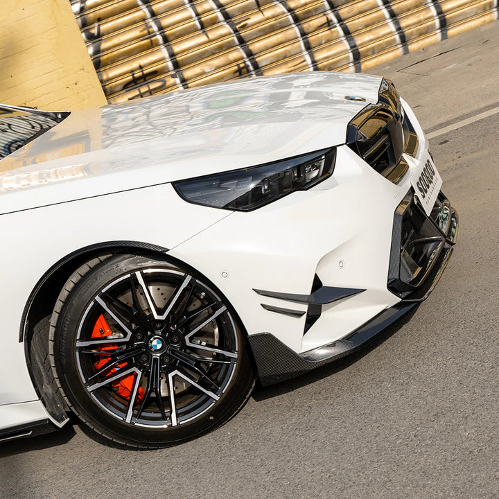 TOWMA. - SOOQOO BMW M5 G90 G99 Prepreg Carbon Fiber Front Canards