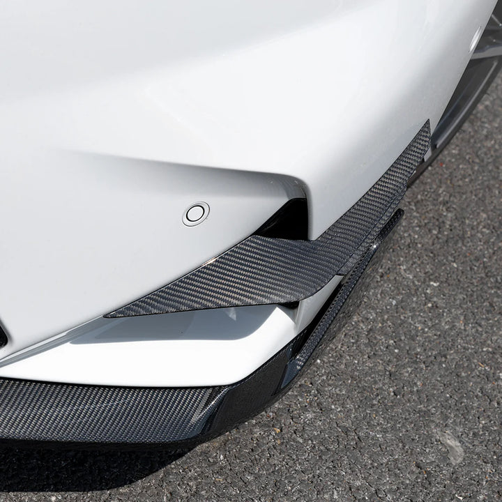 TOWMA. - SOOQOO BMW M5 G90 G99 Prepreg Carbon Fiber Front Canards