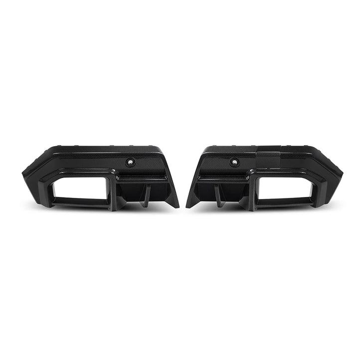 TOWMA. - SOOQOO BMW M5 G90 G99 Type-A Prepreg Carbon Fiber Rear Diffuser