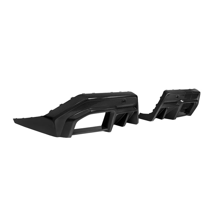 TOWMA. - SOOQOO BMW M5 G90 G99 Type-A Prepreg Carbon Fiber Rear Diffuser