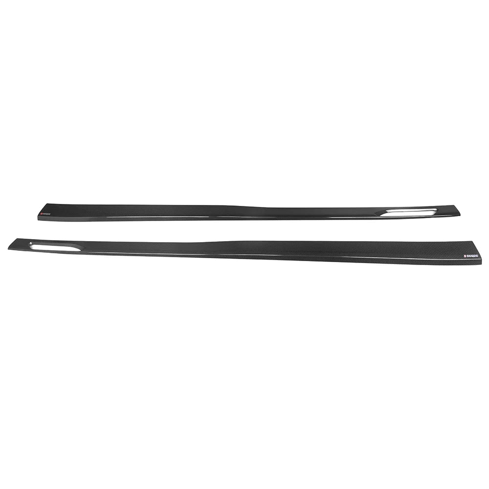 TOWMA. - SOOQOO BMW M5 G90 G99 Type-A Prepreg Carbon Fiber Side Skirt