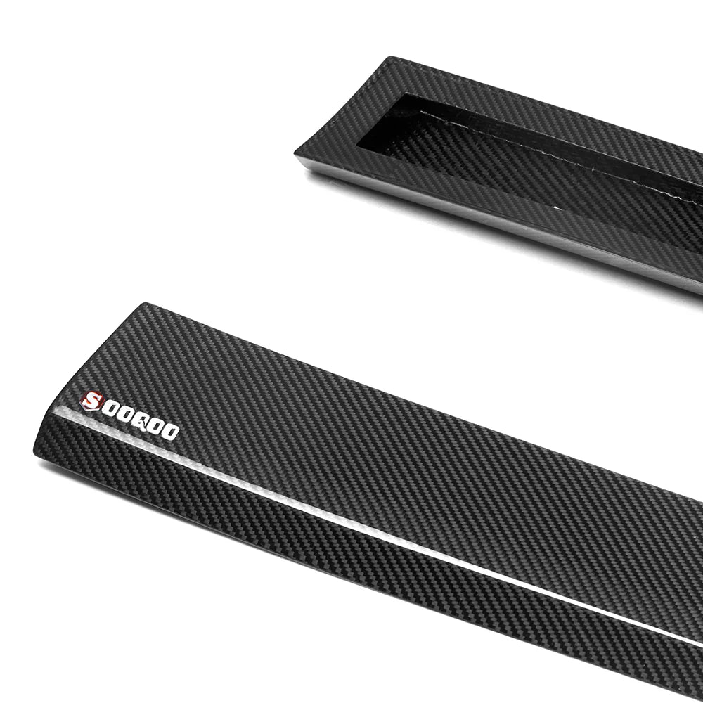 TOWMA. - SOOQOO BMW M5 G90 G99 Type-A Prepreg Carbon Fiber Side Skirt