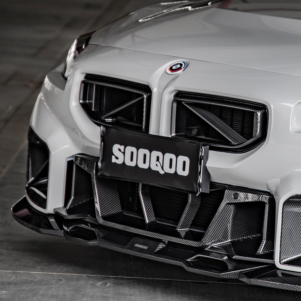 TOWMA. - SooQoo BMW M2 G87 V1 Prepreg Carbon Fiber Front Lip