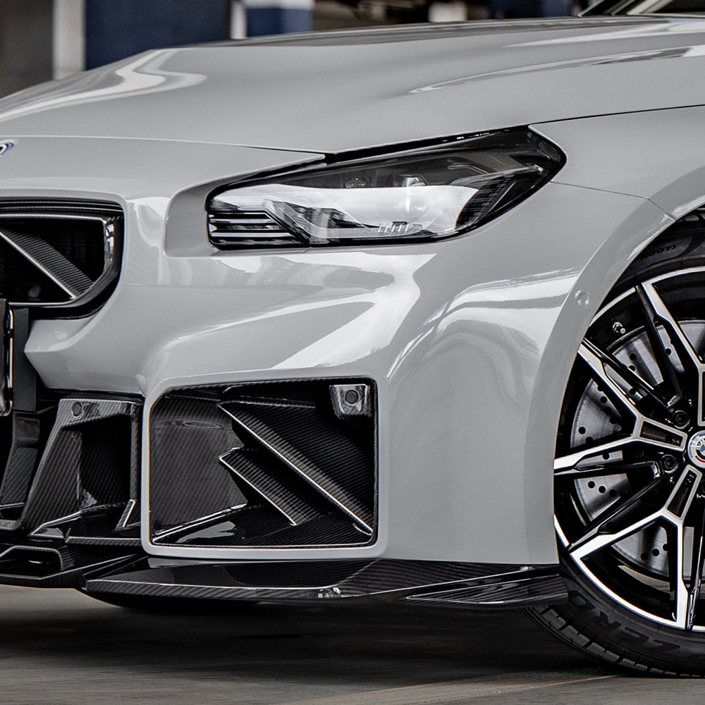 TOWMA. - SooQoo BMW M2 G87 V1 Prepreg Carbon Fiber Front Lip