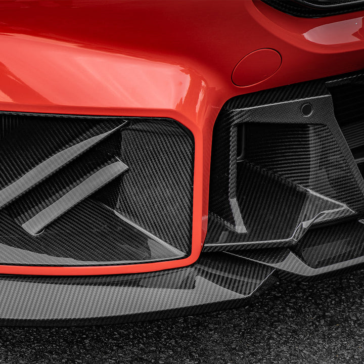 TOWMA. - SooQoo BMW M2 G87 V2 Prepreg Carbon Fiber Front Lip