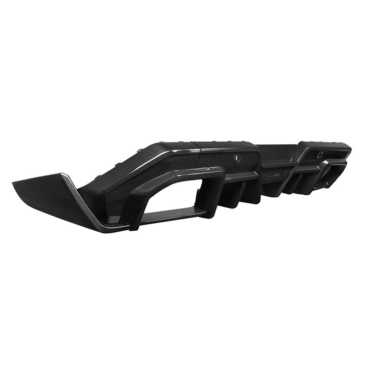 TOWMA. - SOOQOO BMW M5 G90 G99 Type-B Prepreg Carbon Fiber Rear Diffuser