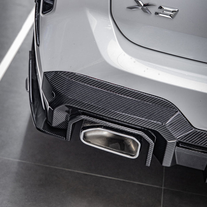 TOWMA. - SooQoo BMW X3 G01 LCI Prepreg Carbon Fiber Rear Diffuser