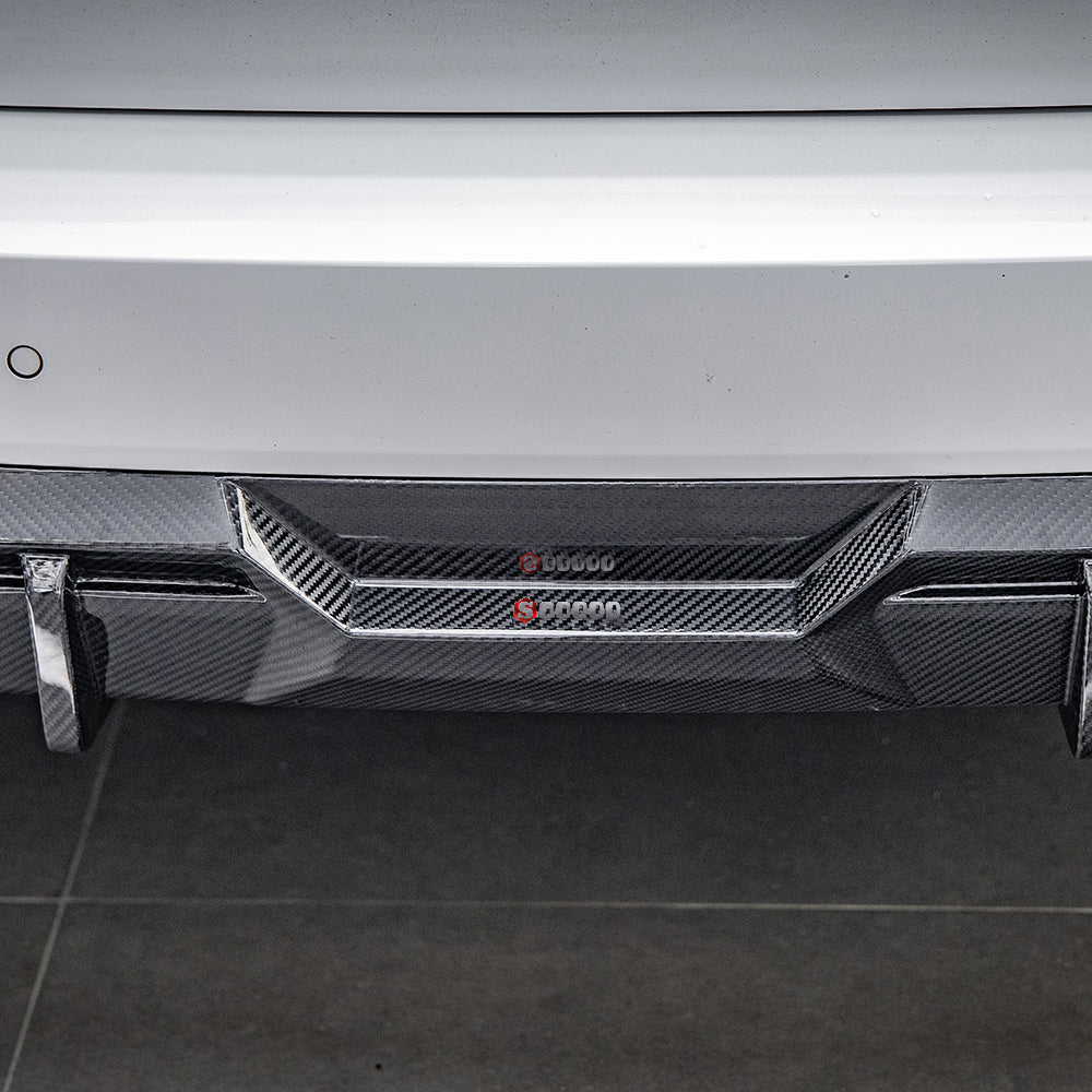 TOWMA. - SooQoo BMW X3 G01 LCI Prepreg Carbon Fiber Rear Diffuser