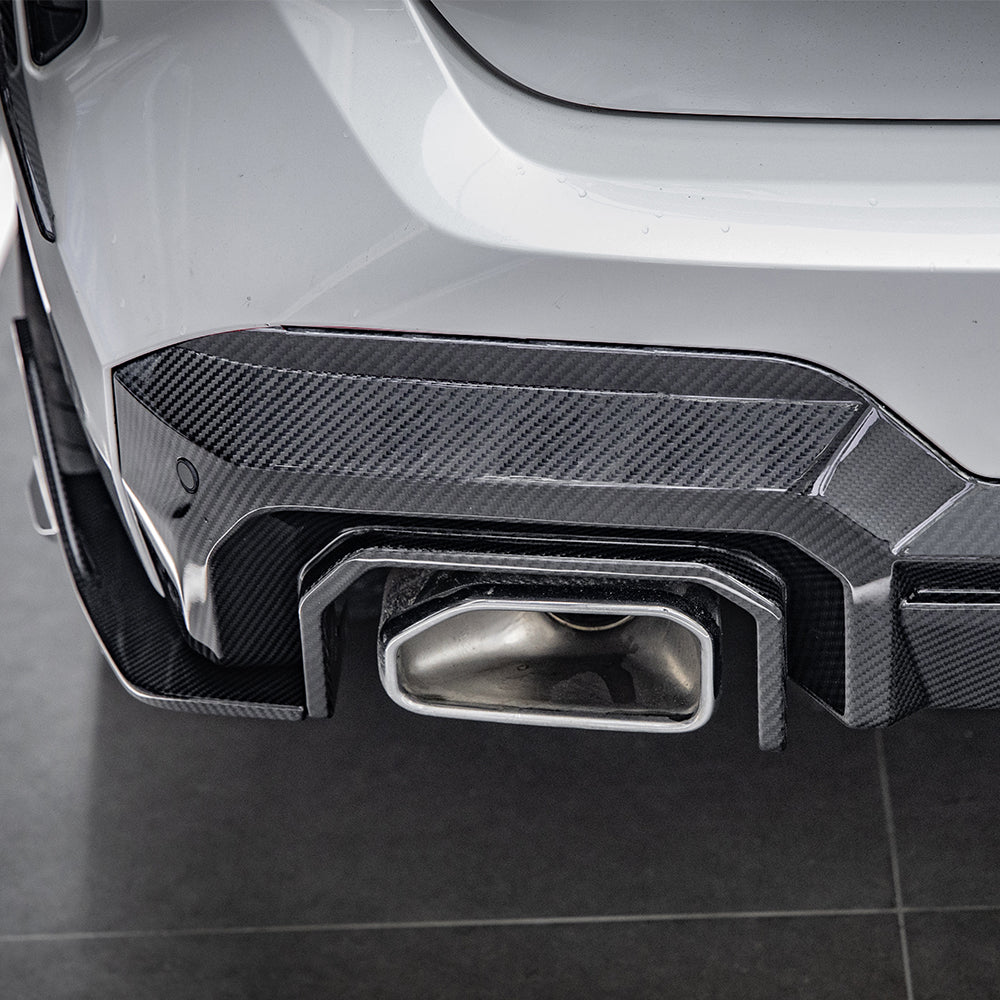 TOWMA. - SooQoo BMW X3 G01 LCI Prepreg Carbon Fiber Rear Diffuser